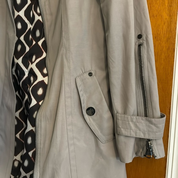 Kenneth cold gray trench rain coat - Picture 2 of 5